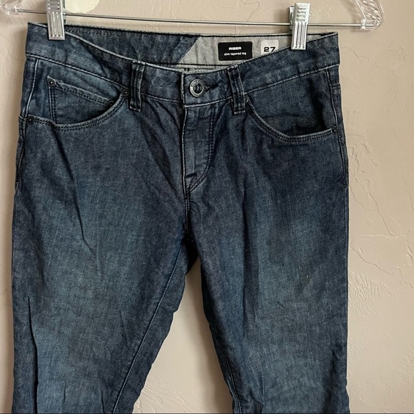 Volcom Youth Big Boys Riser Slim Tapered Denim Jeans - Picture 2 of 12